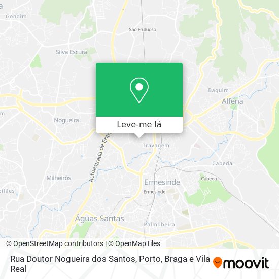 Rua Doutor Nogueira dos Santos mapa