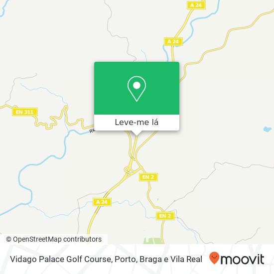 Vidago Palace Golf Course mapa