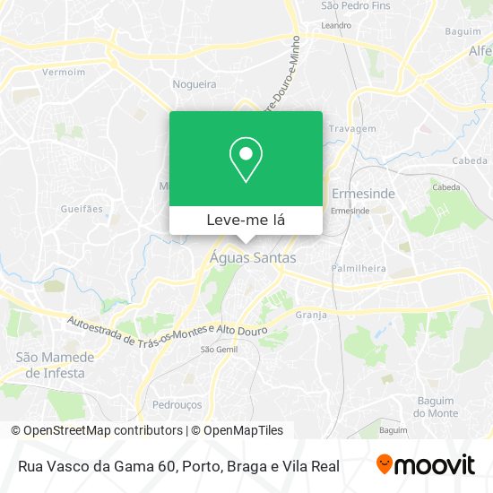 Rua Vasco da Gama 60 mapa