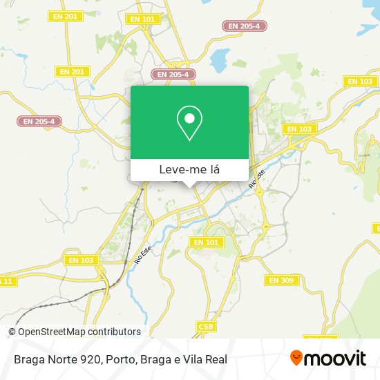 Braga Norte 920 mapa