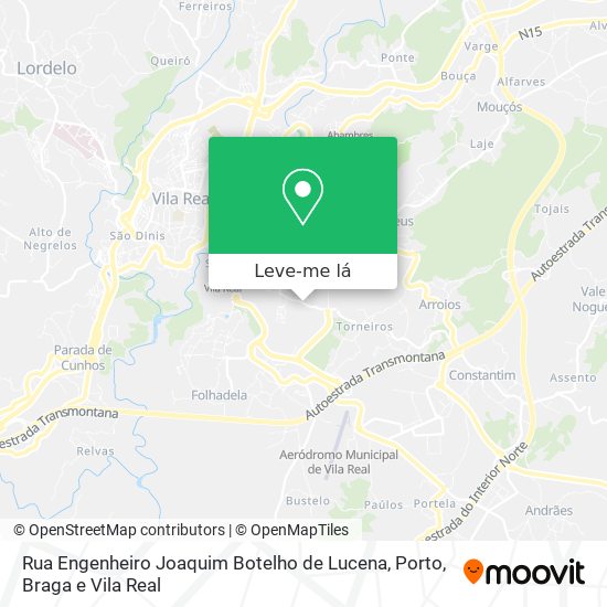 Rua Engenheiro Joaquim Botelho de Lucena mapa
