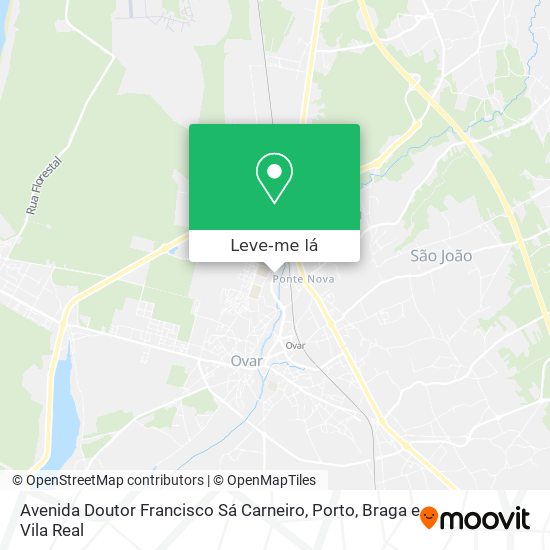 Avenida Doutor Francisco Sá Carneiro mapa