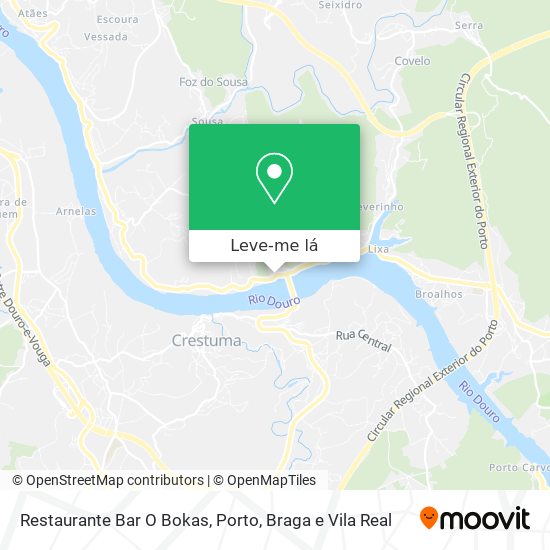 Restaurante Bar O Bokas mapa