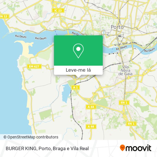 BURGER KING mapa