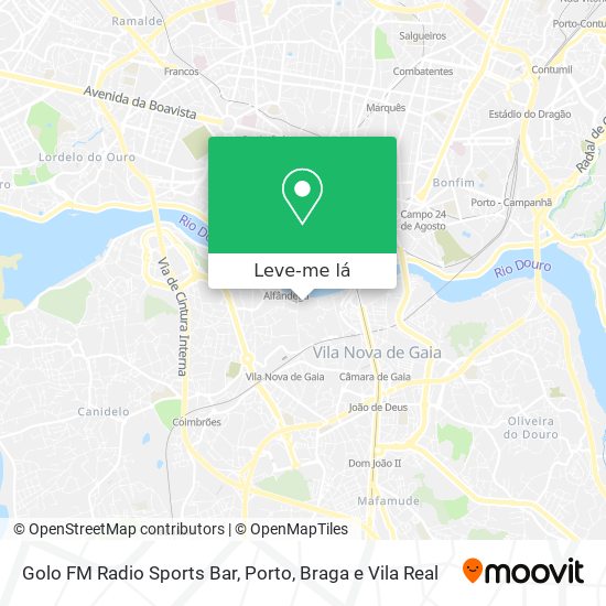 Golo FM Radio Sports Bar mapa