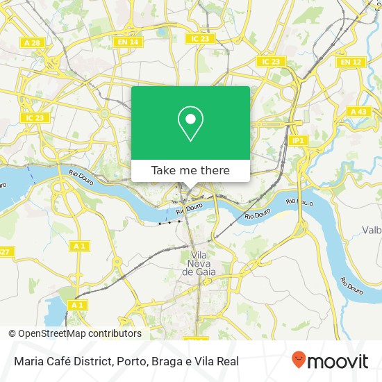 Maria Café District, Rua do Sol 4000-528 Porto mapa