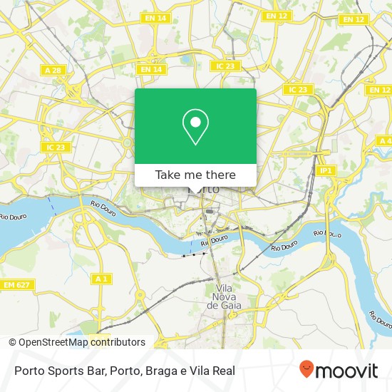 Porto Sports Bar mapa