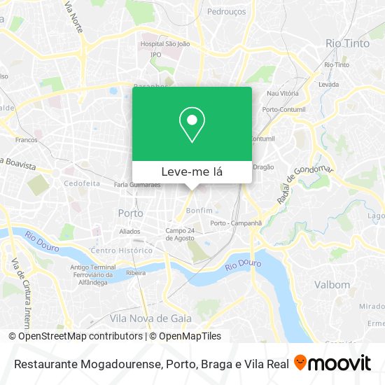 Restaurante Mogadourense mapa