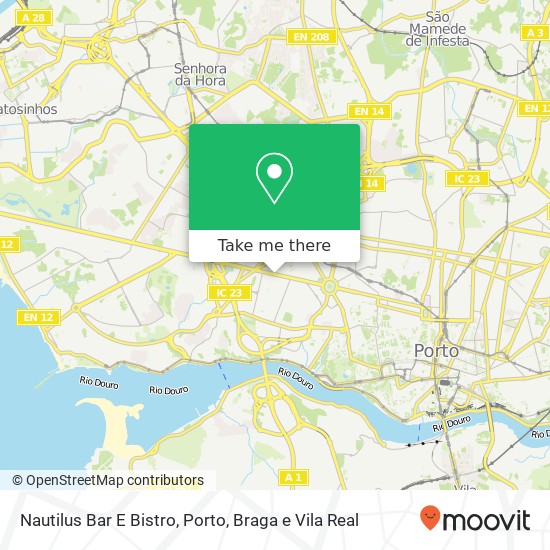Nautilus Bar E Bistro, Avenida da Boavista 1269 4100-130 Porto mapa