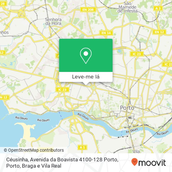 Céusinha, Avenida da Boavista 4100-128 Porto mapa