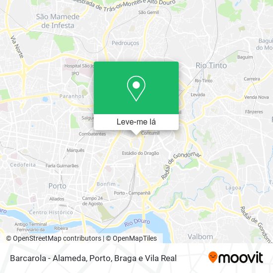 Barcarola - Alameda mapa