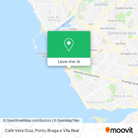 Café Vera Cruz mapa
