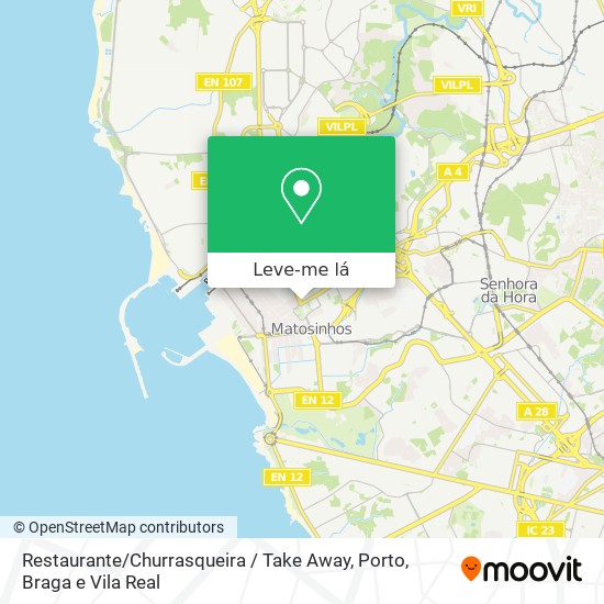 Restaurante / Churrasqueira / Take Away mapa