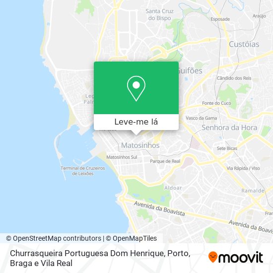 Churrasqueira Portuguesa Dom Henrique mapa