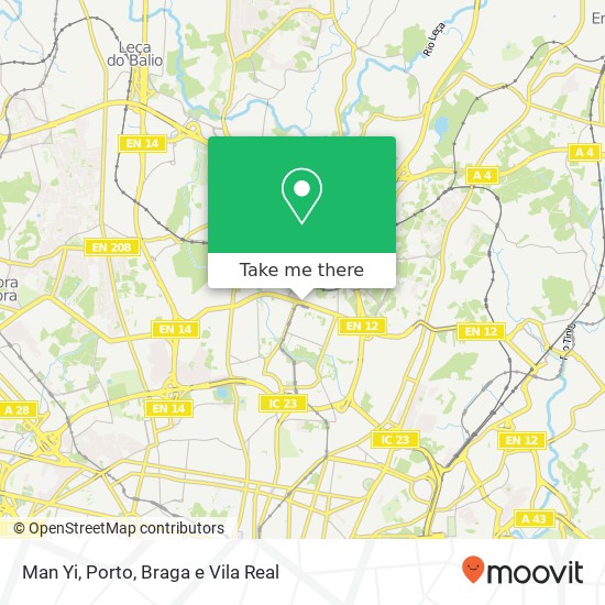 Man Yi, Estrada da Circunvalação 7824 4200-162 Porto mapa