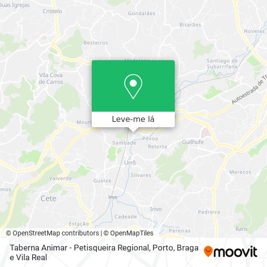 Taberna Animar - Petisqueira Regional mapa