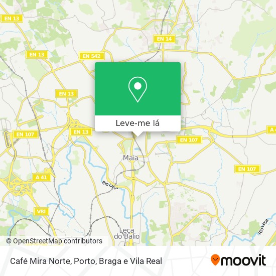 Café Mira Norte mapa