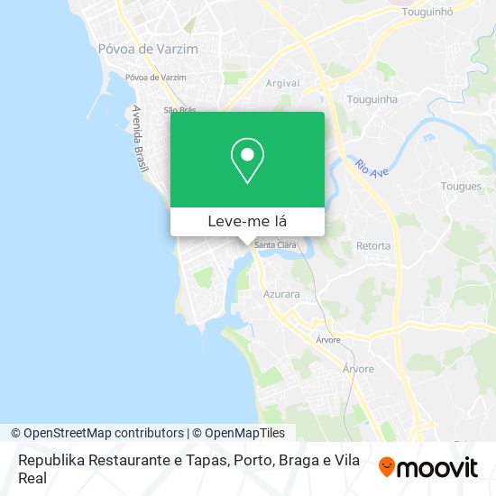 Republika Restaurante e Tapas mapa