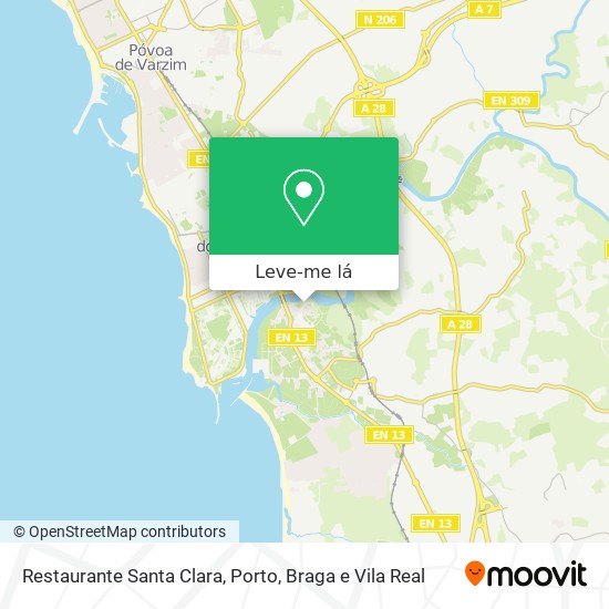 Restaurante Santa Clara mapa