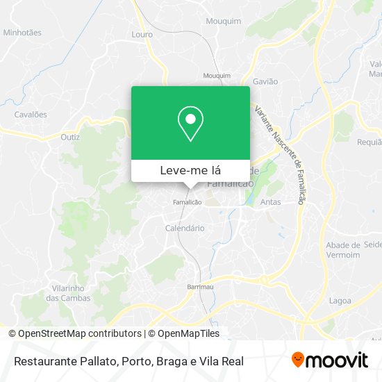 Restaurante Pallato mapa