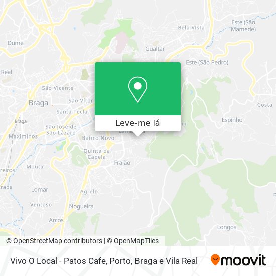 Vivo O Local - Patos Cafe mapa