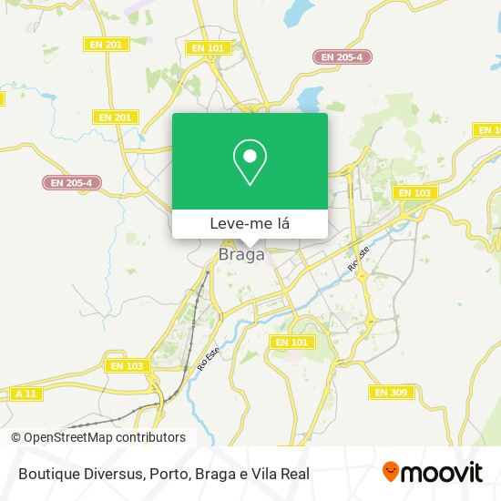 Boutique Diversus mapa