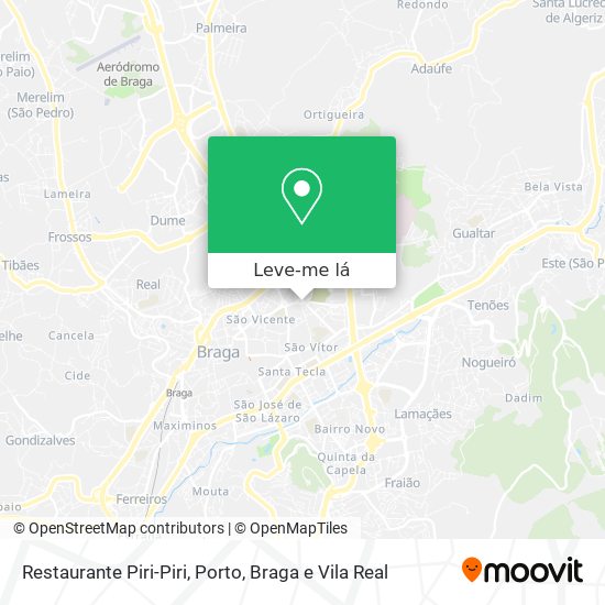 Restaurante Piri-Piri mapa