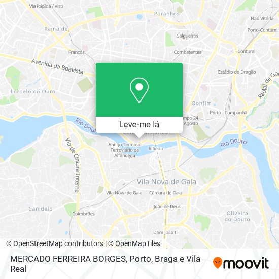 MERCADO FERREIRA BORGES mapa