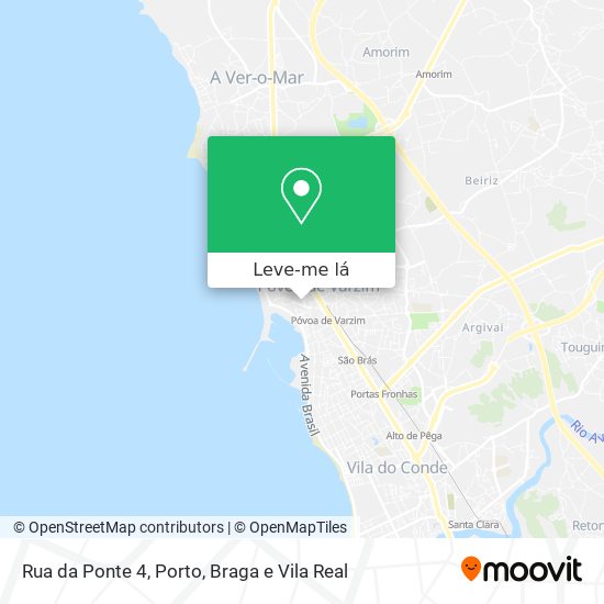 Rua da Ponte 4 mapa