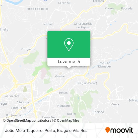 João Melo Taqueiro mapa