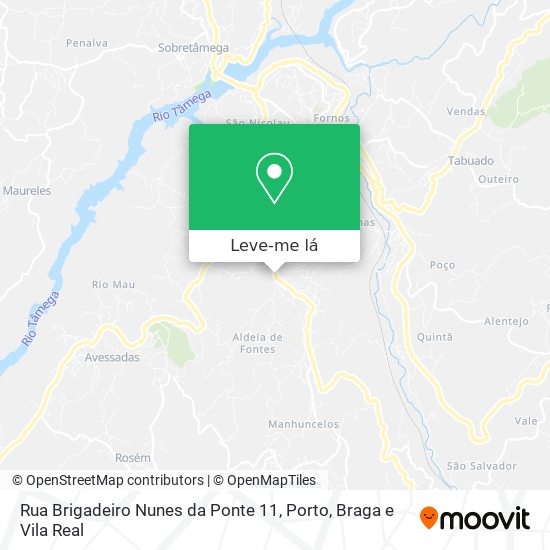 Rua Brigadeiro Nunes da Ponte 11 mapa