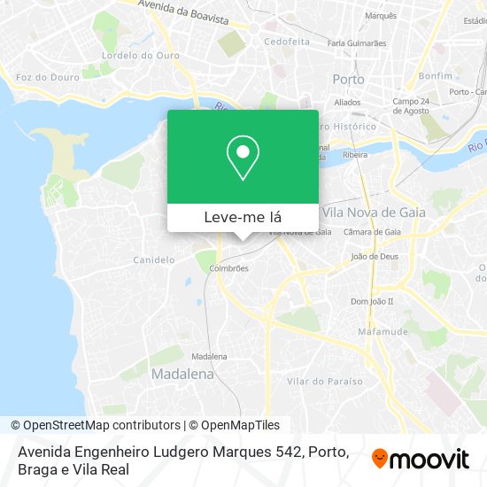 Avenida Engenheiro Ludgero Marques 542 mapa