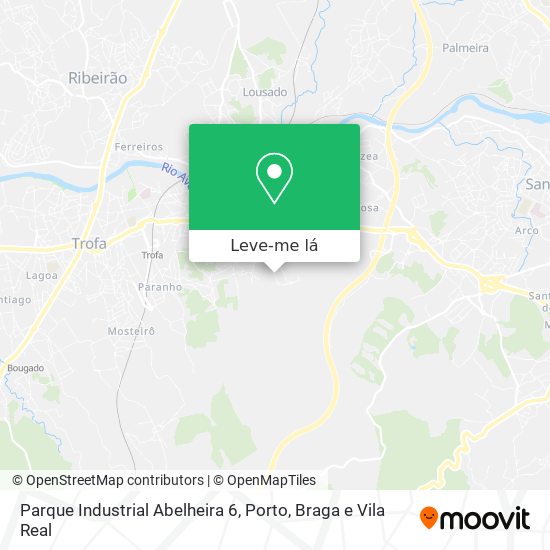 Parque Industrial Abelheira 6 mapa