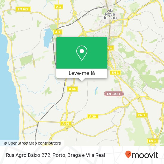 Rua Agro Baixo 272 mapa