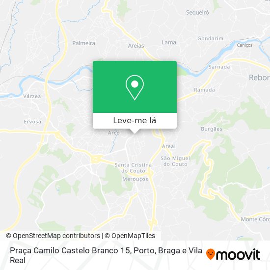 Praça Camilo Castelo Branco 15 mapa