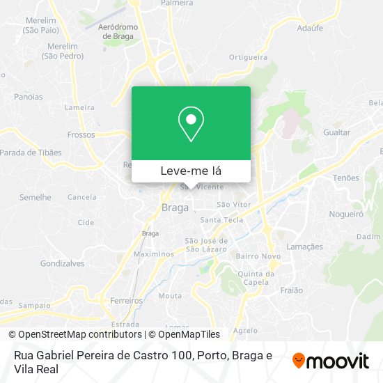 Rua Gabriel Pereira de Castro 100 mapa