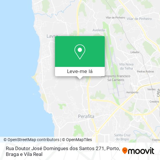 Rua Doutor José Domingues dos Santos 271 mapa