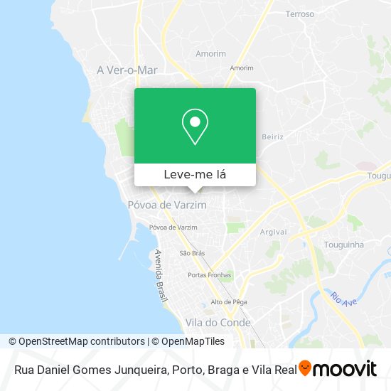 Rua Daniel Gomes Junqueira mapa