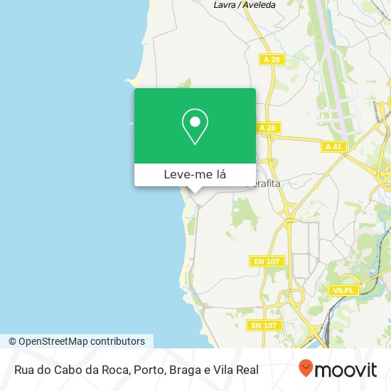 Rua do Cabo da Roca mapa