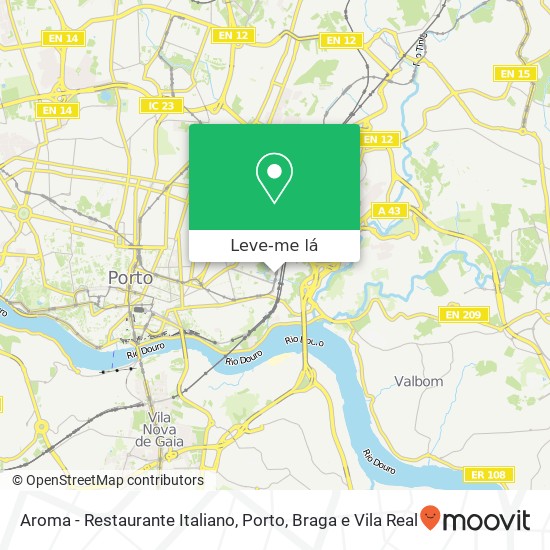 Aroma - Restaurante Italiano mapa