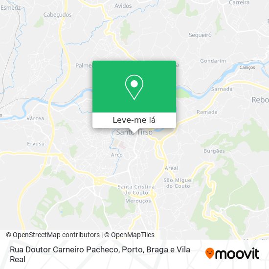 Rua Doutor Carneiro Pacheco mapa