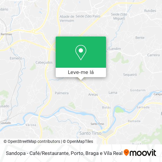 Sandopa - Café/Restaurante mapa