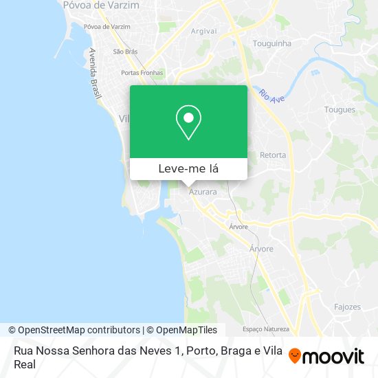 Rua Nossa Senhora das Neves 1 mapa