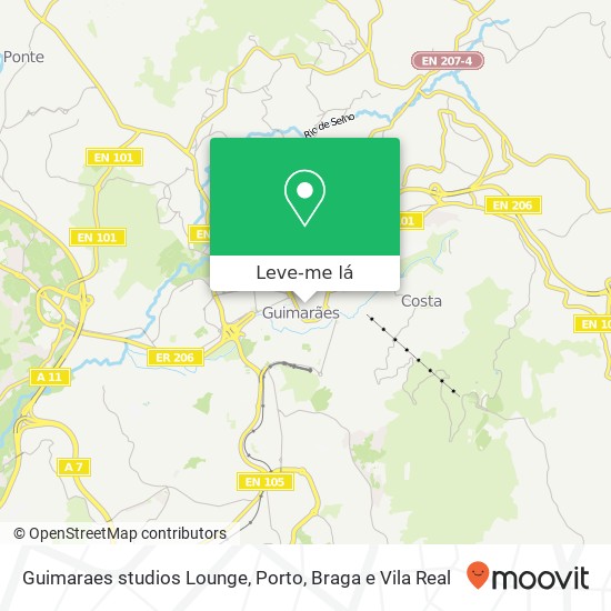 Guimaraes studios Lounge mapa