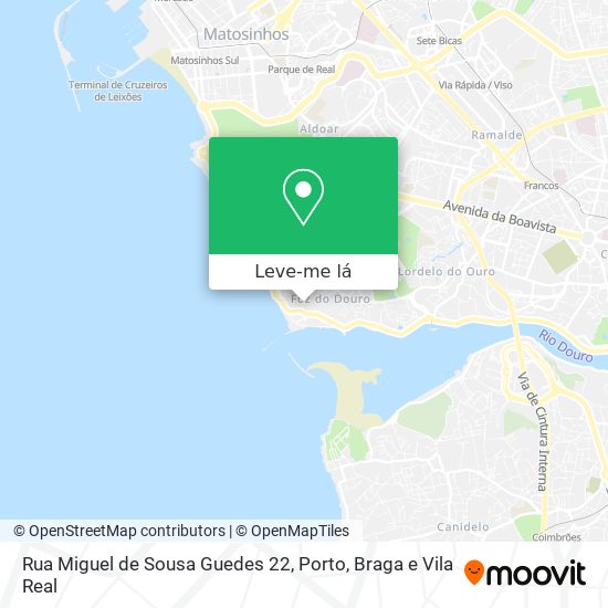 Rua Miguel de Sousa Guedes 22 mapa