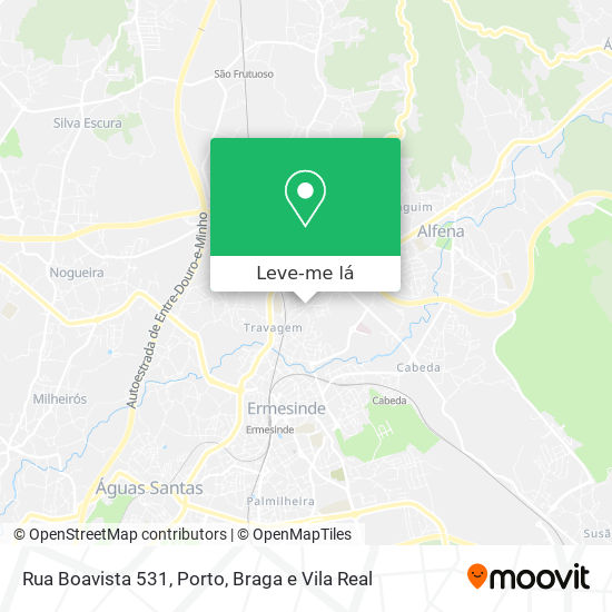 Rua Boavista 531 mapa