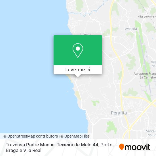 Travessa Padre Manuel Teixeira de Melo 44 mapa