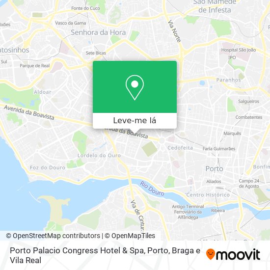 Porto Palacio Congress Hotel & Spa mapa