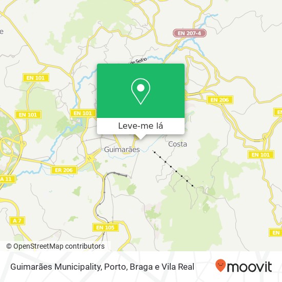 Guimarães Municipality mapa
