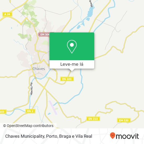 Chaves Municipality mapa